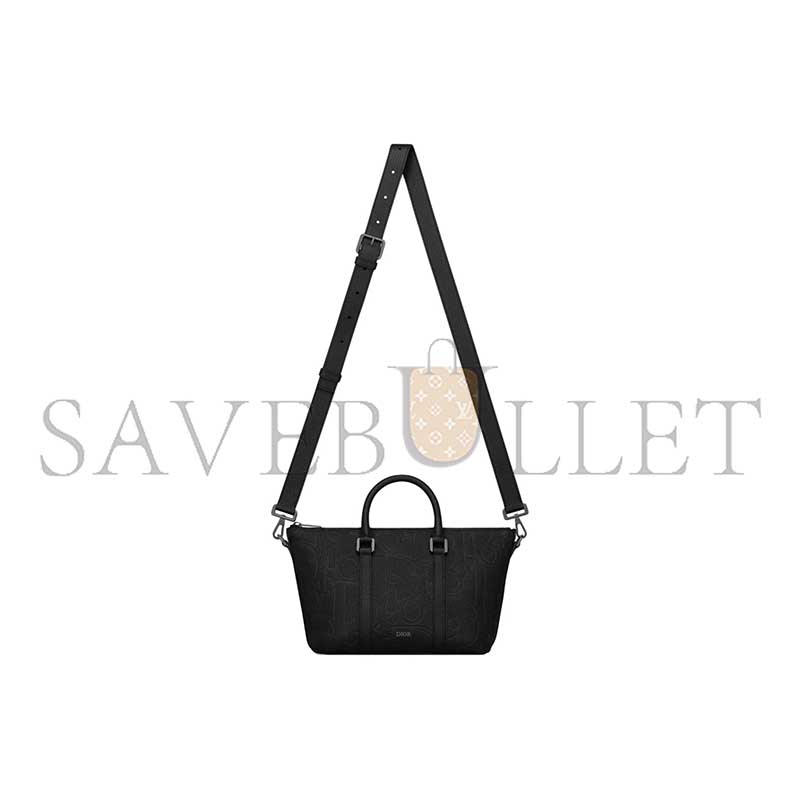 DIOR WEEKENDER 25 DIOR GRAVITY LEATHER 1ESPO322LLG-H00N (31*18*12cm)